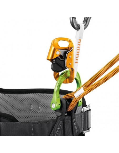 pack arnés canyon guide + fusible + mosquetón vertigo - petzl