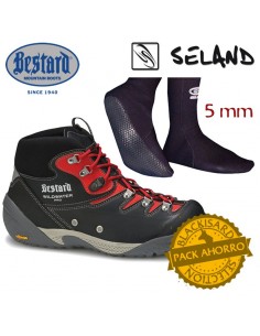 pack wild water pro + escarpín 5 mm - bestard/seland