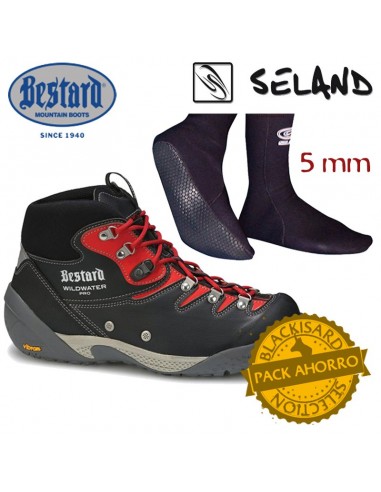 pack wild water pro + escarpín 5 mm - bestard/seland