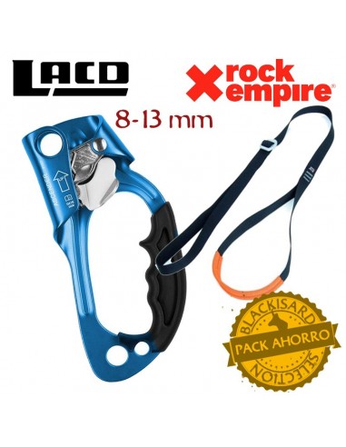 pack puño ascender right + pedal iron step - lacd/rock empire