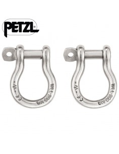 grilletes (pack 2 unidades) - grilletes para conectar un asiento - petzl