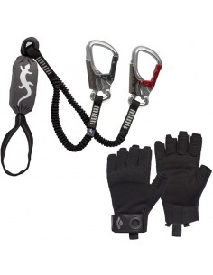 pack disipador mas guantes para ferrata 2