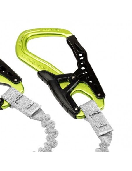 cable comfort vi - disipador ferrata con giratorio - edelrid