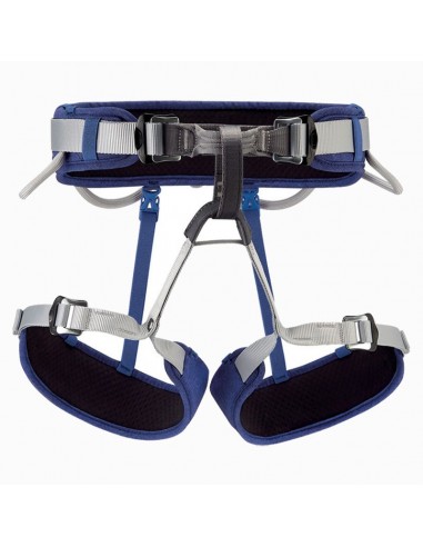 pack corax (azul) + cable comfort vi - pack ferrata - petzl/edelrid