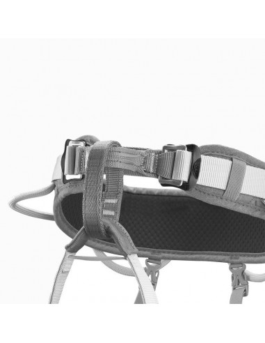 pack corax (azul) + cable comfort vi - pack ferrata - petzl/edelrid