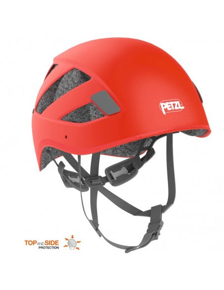 boreo rojo - casco robusto y polivalente - petzl