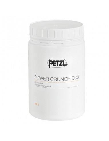 power crunch box 100 gr - magnesio en polvo granulado en caja - petzl