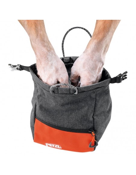 sakab - bolsa magnesio para bloque y rocódromo - petzl
