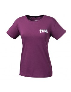 eve - camiseta mujer algodón violeta - petzl 2