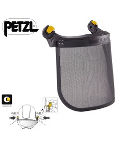 vizen mesh - protección facial de rejilla para vertex y strato - petzl