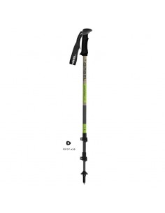 montblanc 4.0 alu telescópico - bastones para trekking (verde) - gabel 2