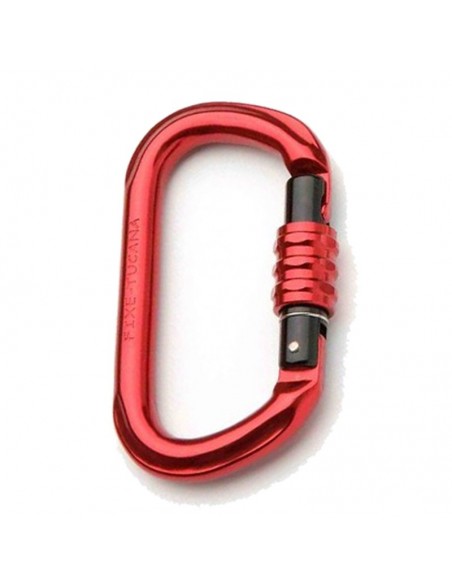 pack 3 tucana - mosquetón simétrico rosca hexagonal - fixe