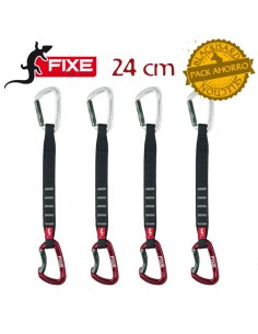 pack 4 orion express (24 cm) - cinta expres + mosquetones orion - fixe