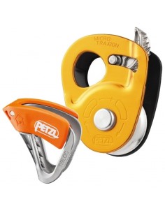 pack micro traxion + bloqueador tibloc 2 - petzl 2