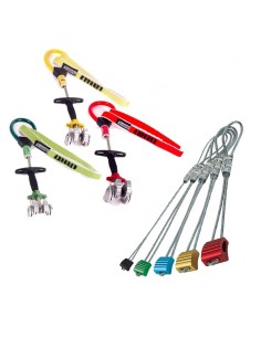 pack pro nut set 5 piezas + semáforo alien cams - juego de fisureros + 3 microfriends - camp 2