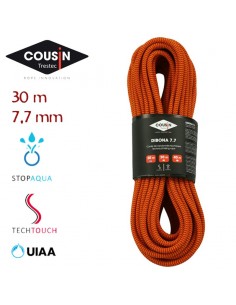 dibona 7.7mm (30m) cuerda de randonnee - cousin