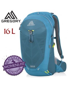 maya 16 - mochila ligera de trekking para mujer (meridian teal) - gregory