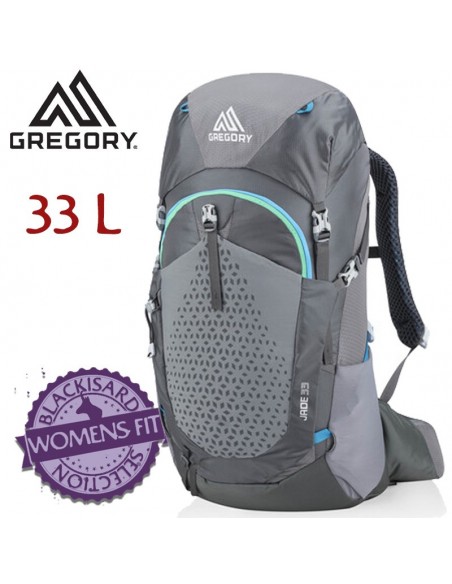 jade 33 - mochila de trekking 33l para mujer (ethereal grey) - gregory