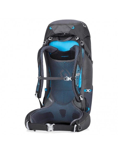 zulu 55 - mochila de trekking 55 l para hombre (ozone black) - gregory