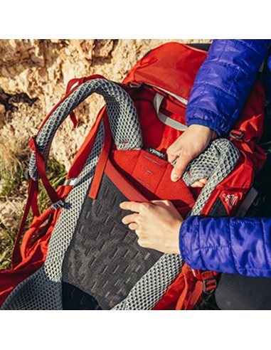 amber 34 - mochila resistente de trekking para mujer 34 l (dark teal) - gregory