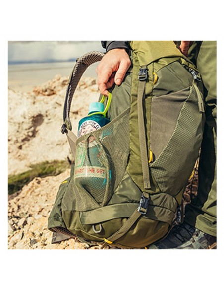 stout 35 - mochila resistente y duradera de trekking 35 l (spark orange) - gregory