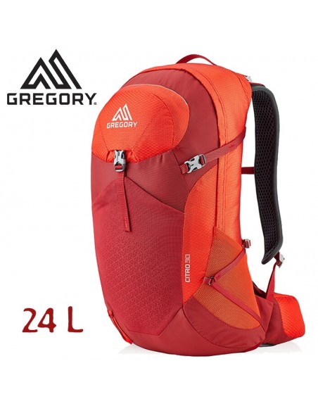 citro 24 - mochila para trekking 24 l de hombre (vivid red) - gregory