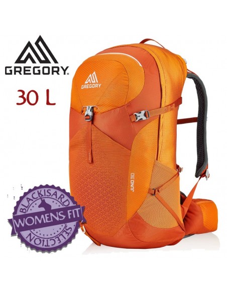 juno 30 - mochila para trekking 30 l de mujer (arroyo orange) - gregory