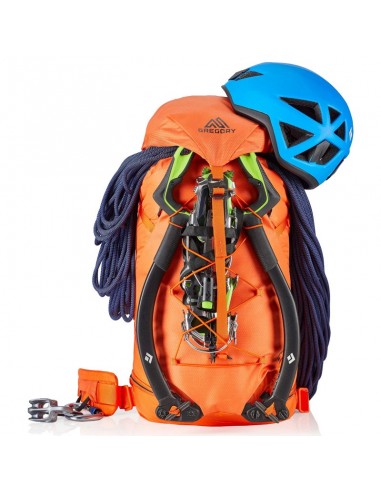 alpinisto 28 l - mochila de alpinismo 28l (zest orange) - gregory