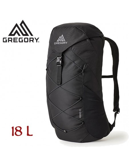 arrio 18 - mochila de 18 l para trekking (flame black) - gregory