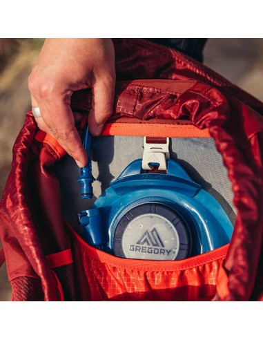 arrio 24 - mochila de 24 l para trekking (brick red) - gregory