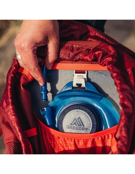 arrio 24 - mochila de 24 l para trekking (brick red) - gregory