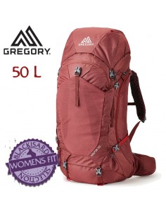kalmia 50 - mochila de trekking 50 l para mujer (bordeaux red) - gregory