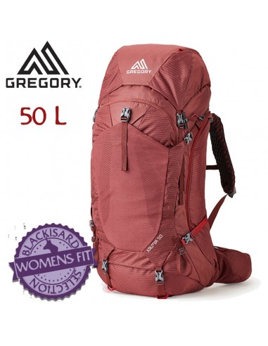 kalmia 50 - mochila de trekking 50 l para mujer (bordeaux red) - gregory