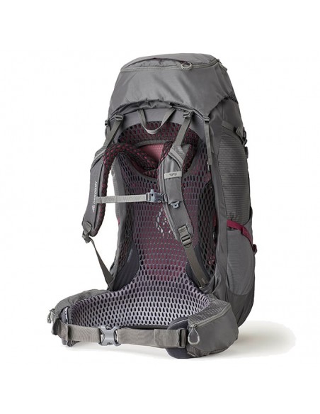 kalmia 60 - mochila de trekking 60 l para mujer (equinox grey) - gregory
