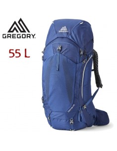 katmai 55 - mochila de trekking 55 l para hombre (empire blue) - gregory