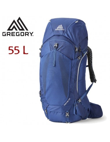 katmai 55 - mochila de trekking 55 l para hombre (empire blue) - gregory