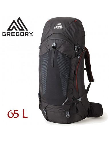katmai 65 - mochila de trekking 65 l para hombre (volcanic black) - gregory