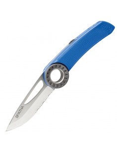 spatha azul - navaja mosquetoneable - petzl 2