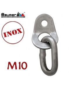plaqueta wing m10 inox. con anillo redondo - raumer