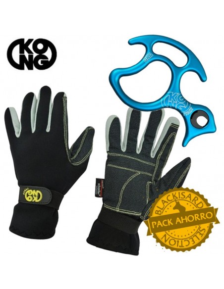 pack canyon gloves + oka - kong