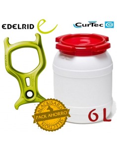 pack hannibal + bidón 6 l - edelrid/curtec