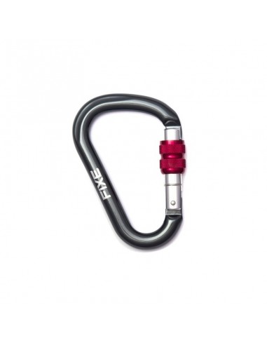 pack descensor 8 classic de kong (plata) + mosquetón hms lotus rosca de fixe