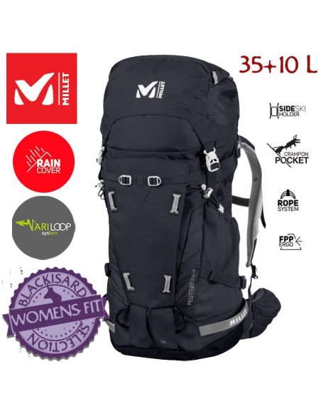peuterey integrale 35+10 (saphir) - mochila de alpinismo para mujer - millet