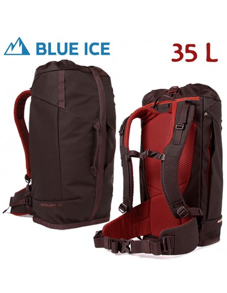 moonlight 35 l (ganache) - petate escalada - blue ice