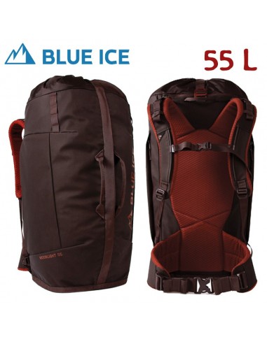moonlight 55l (ganache) - petate escalada - blue ice