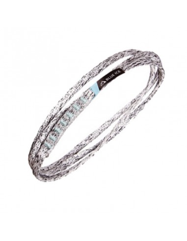 mission light sling 60 cm (white/black) - anillo tubular dyneema 8 mm - blue ice