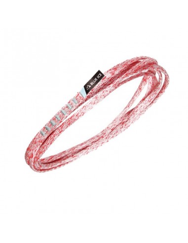 mission light sling 120 cm (white/red) - anillo tubular dyneema 8 mm - blue ice