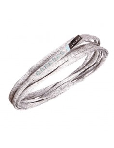 mission light sling 180 cm (white/grey) - anillo tubular dyneema 8 mm - blue ice 2