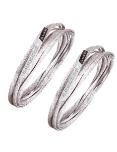 pack 2 mission light sling 180 cm (white/grey) - anillo tubular dyneema 8 mm - blue ice 2