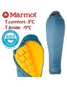 warmcube gallatin 20 (stargazer/solar) - saco de plumas - marmot